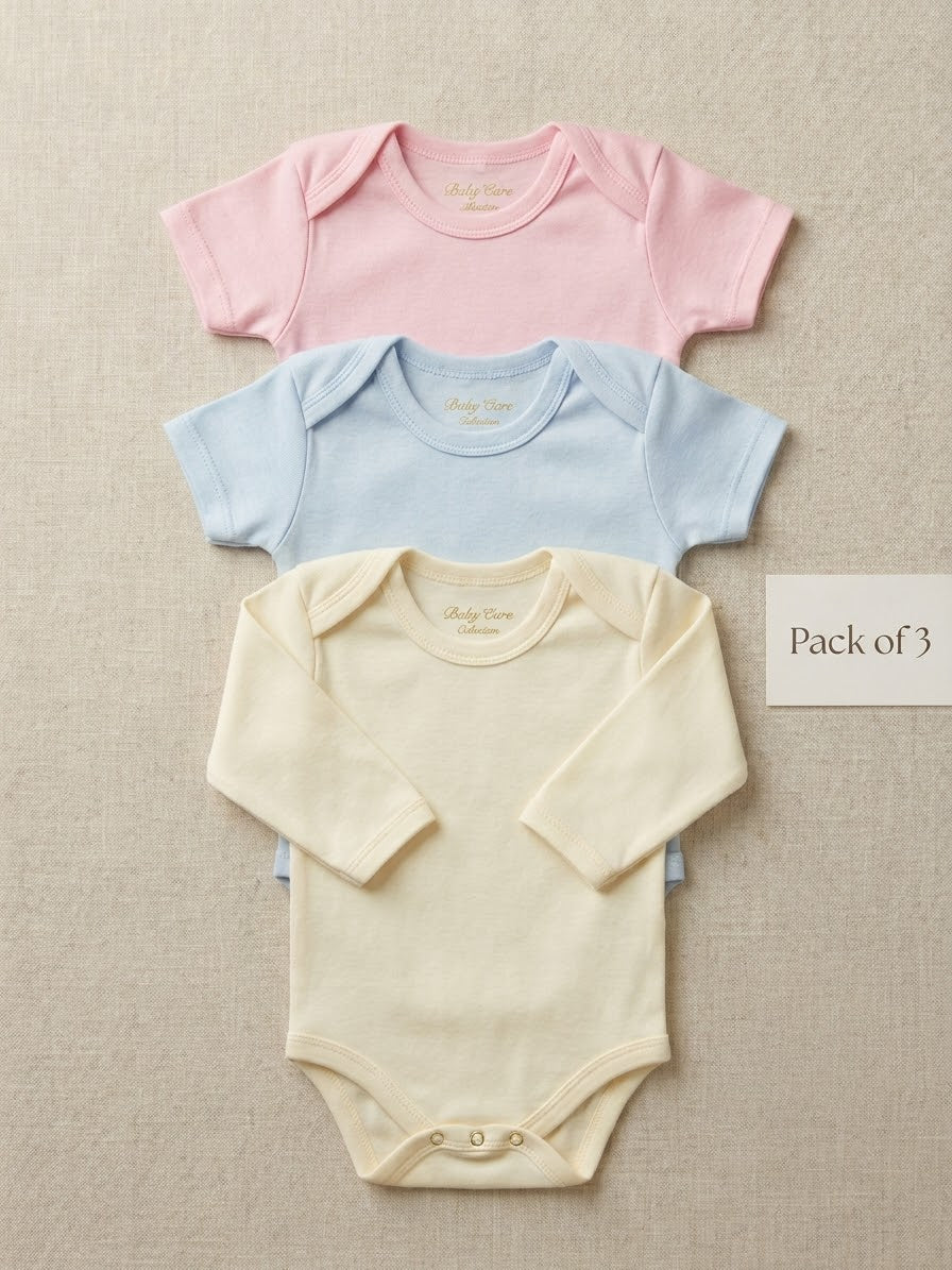 Full Sleeve Undershirts, Set of 3